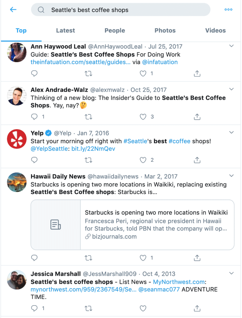 best coffee twitter